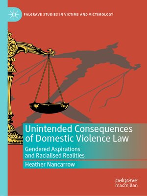 cover image of Unintended Consequences of Domestic Violence Law